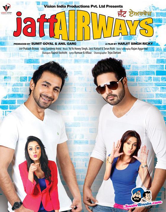 Jatt Airways (2013) Full Movie DVD Watch Online Download Free