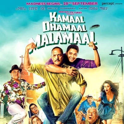 Kamaal Dhamaal Malamaal (2012) Full Movie HD Watch Online Download Free