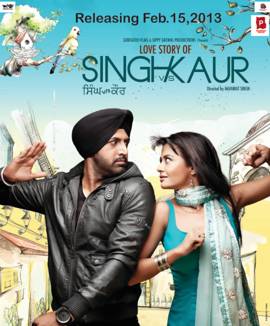 Singh vs Kaur (2013) Punjabi Full Movie Watch Online HD Download Free