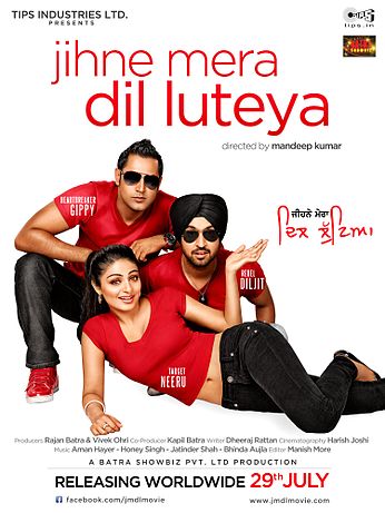 Jihne Mera Dil Luteya (2011) Full Movie DVD Watch Online Download Free