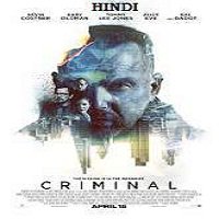 Criminal (2016) Hindi Dubbed Watch HD Full Movie Online Download Free