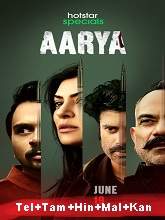Aarya (2020) HDRip Season 1 [Telugu + Tamil + Hindi + Mal] Online Watch DVD Print Download Free