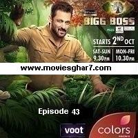 Bigg Boss (2021) Hindi Season 15 Episode 43